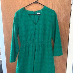 Springy green J. Crew dress